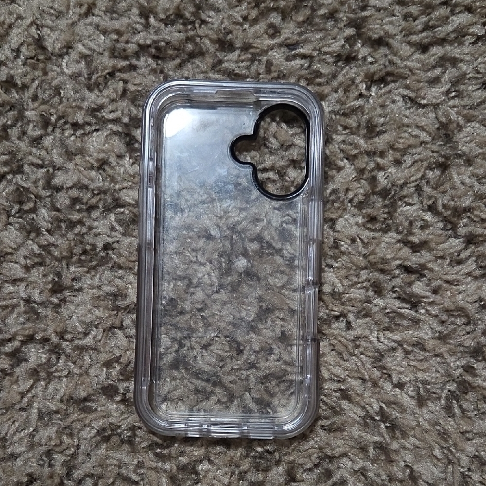 Clear Protective Phone Case iPhone 16